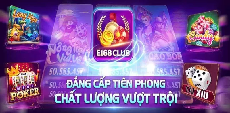 E168 Club - Cổng game bài đẳng cấp - Săn tiền cực chất - 789 Club